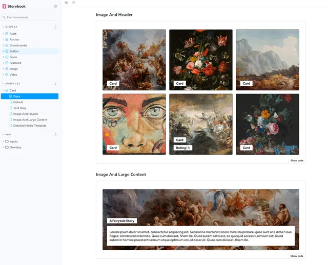 Larsa Web Component Design System