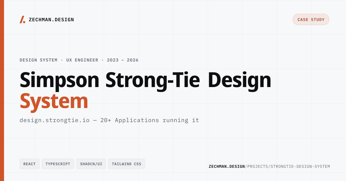Simpson Strong-Tie Design System Open Graph card